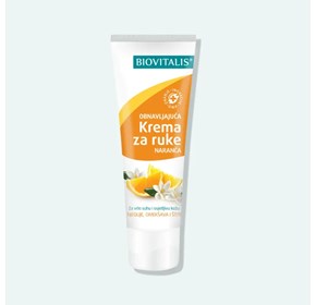 Biovitalis obnavljajuća krema za ruke naranča