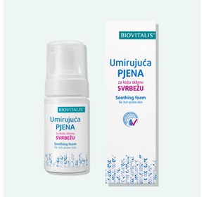 Biovitalis umirujuća pjena za kožu sklonu svrbežu