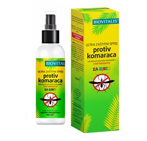 Biovitalis ultra zaštitni sprej protiv komaraca za djecu 100ml
