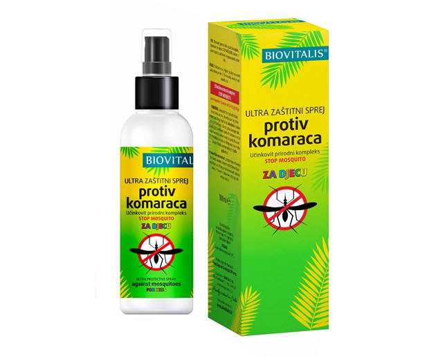 Biovitalis ultra zaštitni sprej protiv komaraca za djecu 100ml