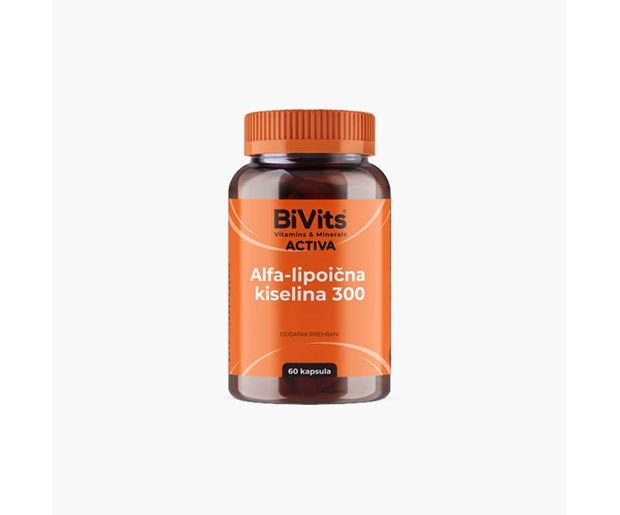 Bivits Alfa lipoična kiselina 60x300mg