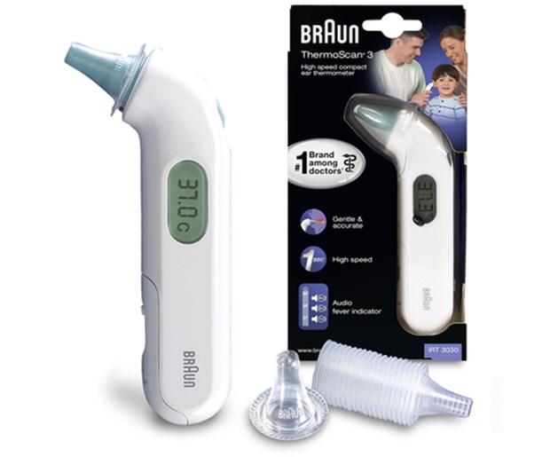 Braun toplomjer IRT 3030