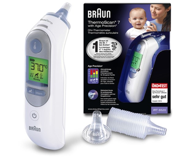 Braun toplomjer IRT 6520