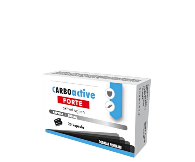 Carboactive forte kapsule 500mg