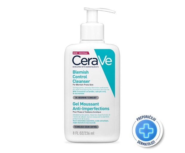 CeraVe gel za čišćenje za kožu sklonu nepravilnostima 236ml