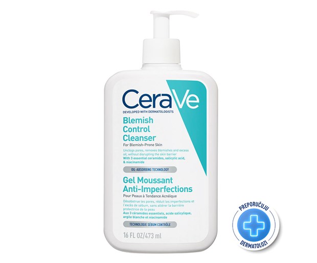 CeraVe gel za čišćenje za kožu sklonu nepravilnostima 473ml