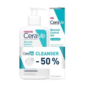 CeraVe Gel za kožu sklonu nepravilnostima + gel za čišćenje za kožu sklonu nepravilnostima