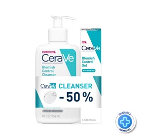 CeraVe Gel za kožu sklonu nepravilnostima + gel za čišćenje za kožu sklonu nepravilnostima