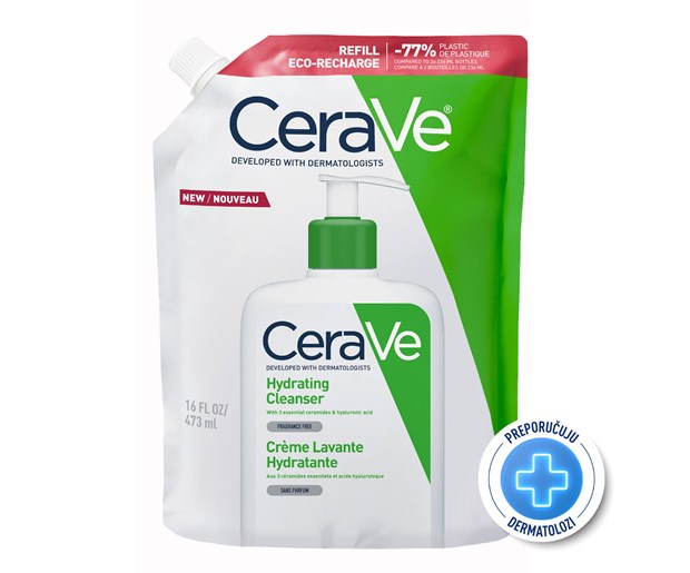 CeraVe hidratantna emulzija za čišćenje 473ml refill
