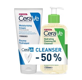 CeraVe hidratantna krema + ulje za čišćenje