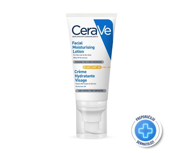 CeraVe hidratantna krema za lice SPF30 52ml