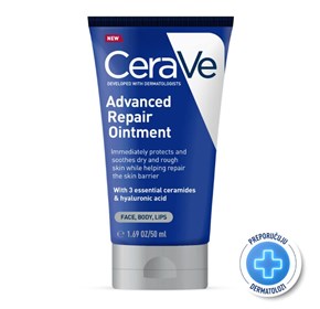 CeraVe napredna obnavljajuća mast za obnovu suhe i grube kože 50ml