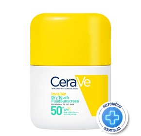 CeraVe nevidljivi Dry Touch fluid za zaštitu od sunca SPF50+