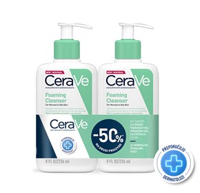 CeraVe pjenušavi gel za čišćenje 236ml duo