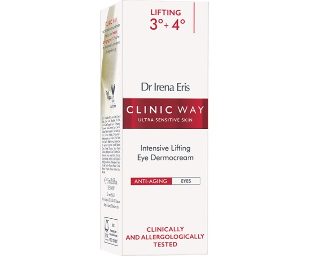 Clinic Way 3°+ 4° lifting Peptide dermokrema protiv bora ispod očiju 
