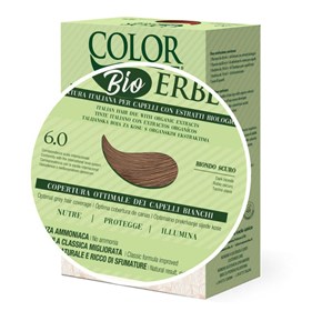 Color erbe bio boja za kosu br. 6.0 tamno plava