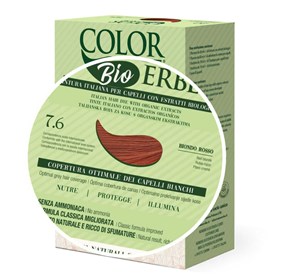 Color erbe bio boja za kosu br. 7.6 plavo crvena