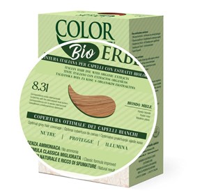 Color erbe bio boja za kosu br. 8.31 medno plava