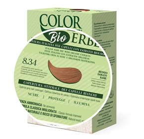 Color erbe bio boja za kosu br. 8.34 bakreno zlatno plava