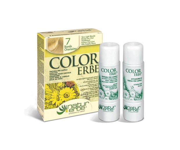 Color erbe boja za kosu br. 7 vrlo svijetlo plava