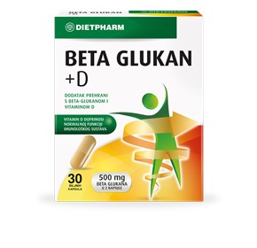 Dietpharm Beta glukan vitamin D