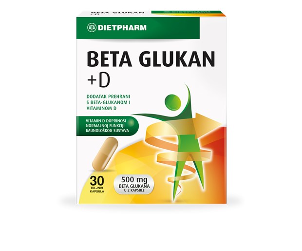 Dietpharm Beta glukan vitamin D