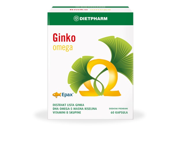 Dietpharm Ginko omega kapsule 60