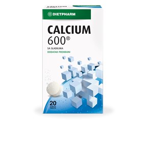 Dietpharm Kalcij 600 šumeće tablete