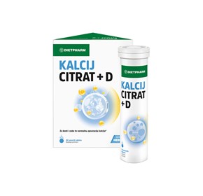 Dietpharm Kalcij citrat vitamin D