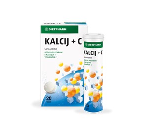 Dietpharm Kalcij vitamin C