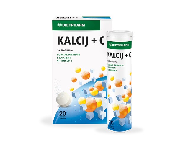Dietpharm Kalcij vitamin C