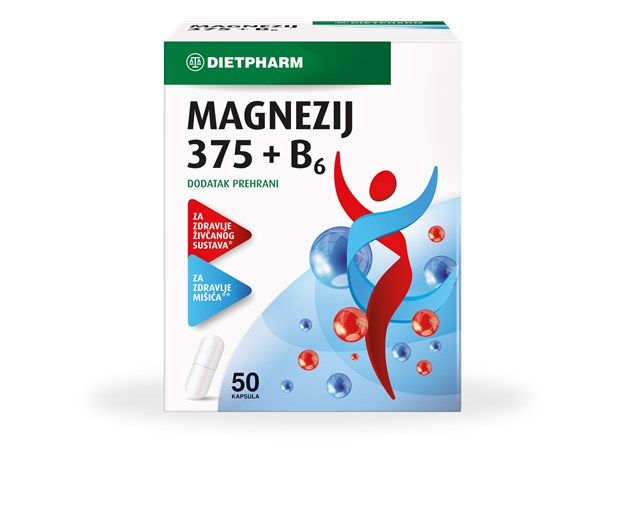 Dietpharm Magnezij 375 kapsule