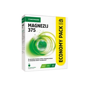 Dietpharm Magnezij 375 šumeće tablete 45