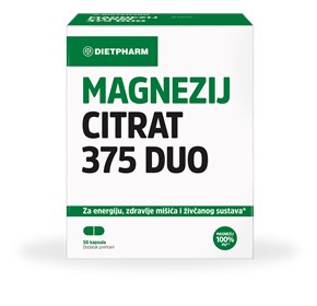 Dietpharm Magnezij citrat kapsule