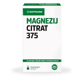 Dietpharm Magnezij citrat šumeće tablete