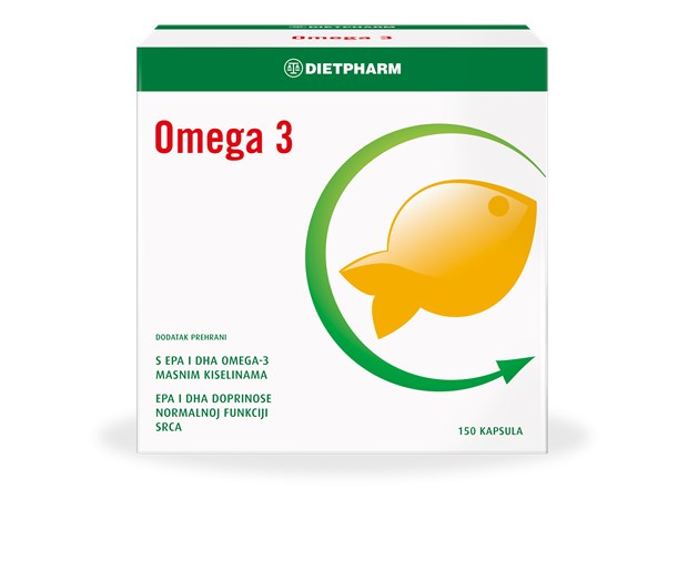 Dietpharm Omega 3 kapsule 0,0 150 kapsula pharmacy
