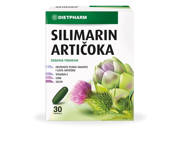 Dietpharm Silimarin artičoka 30
