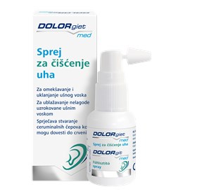 Dolorgiet sprej za čišćenje uha