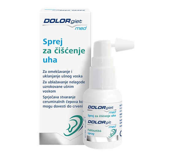 Dolorgiet sprej za čišćenje uha