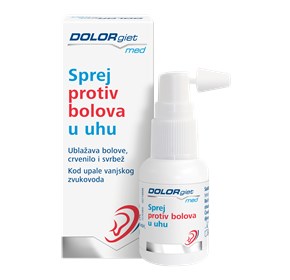 Dolorgiet sprej protiv bolova u uhu