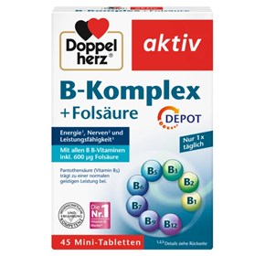 Doppelherz B-kompleks + folna kiselina