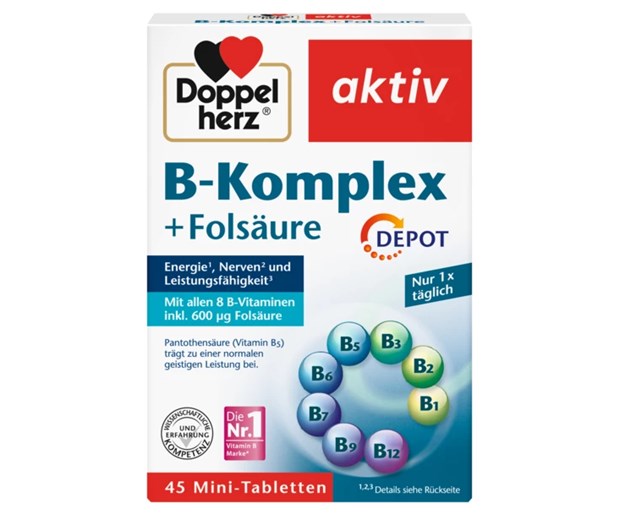 Doppelherz B-kompleks + folna kiselina