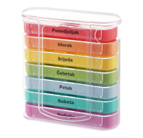 Dozator za lijekove tjedni Stela M023