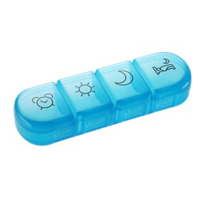 Dozator za lijekove tjedni Stela mini plavi
