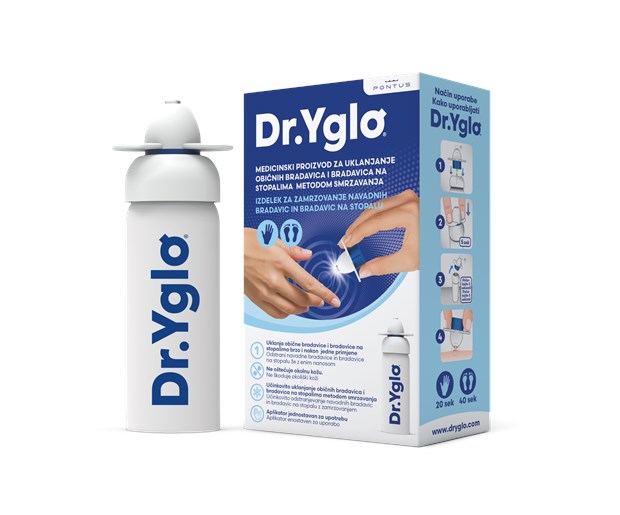 Dr. Yglo - liječenje običnih bradavica na stopalima zamrzavanjem