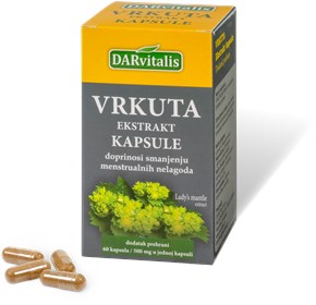 Ekstrakt vrkute u kapsulama