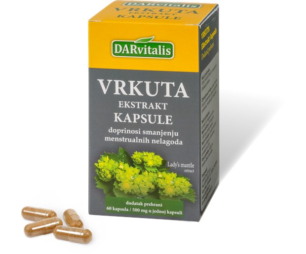 Ekstrakt vrkute u kapsulama