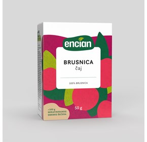 Encian čaj brusnica 50g