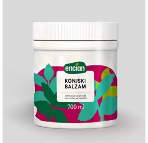 Encian konjski balzam 700ml