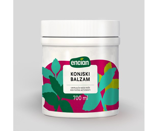 Encian konjski balzam 700ml